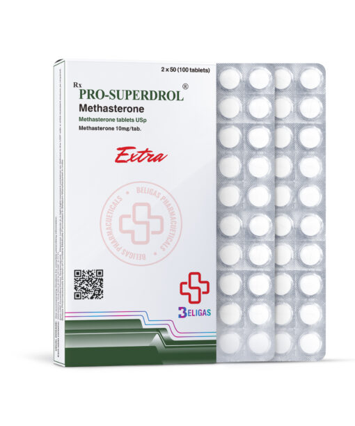 Pro-Superdrol Methasterone 10mg/100 tabs - Beligas