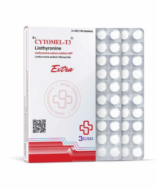 Cytomel T3 50mcg - 100tabs - Beligas