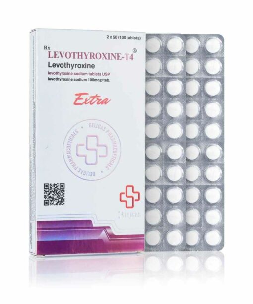 Levothyroxine T4 100mcg - 100tabs - Beligas