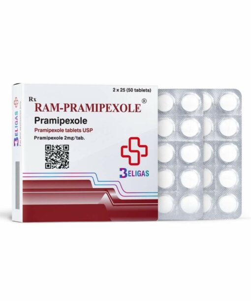 Ram Pramipexole 2mg - 50tabs - Beligas