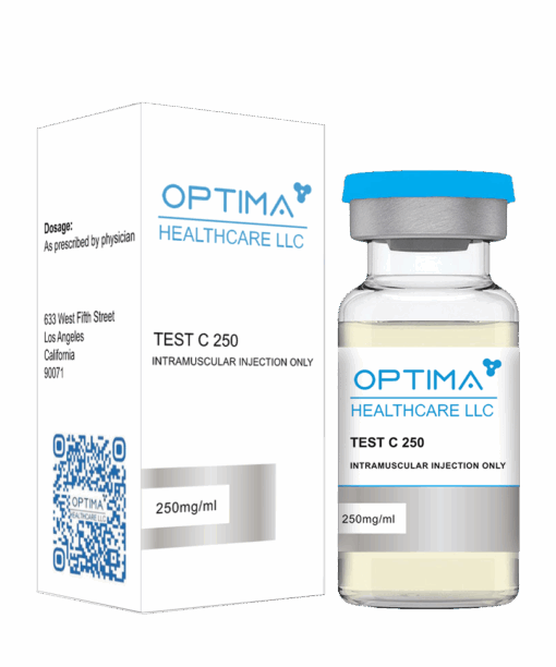 Testosterone Cypionate 250mg - Optima Healthcare
