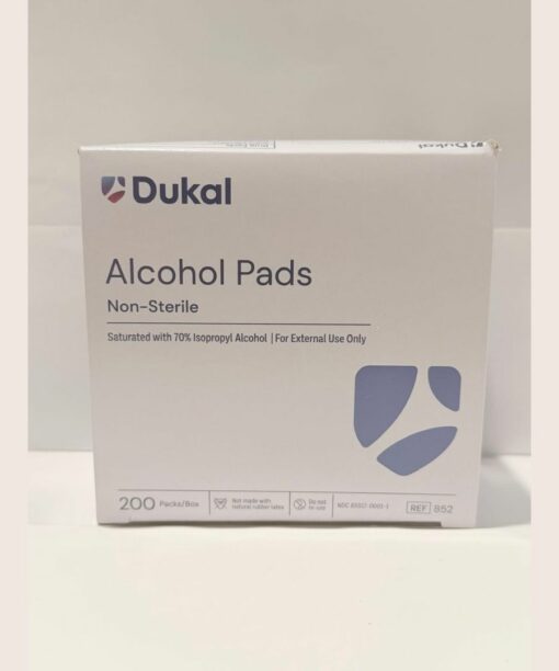 Box of 200 Alcohol Pads (70%)