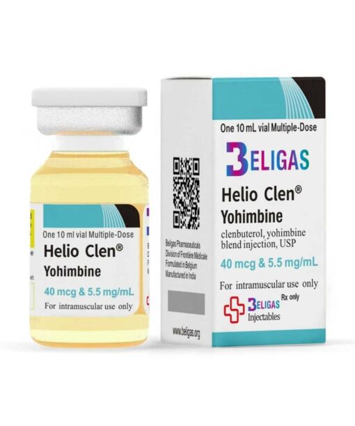 Helio Clen Yohimbine 40mcg & 5.5mgml - Beligas